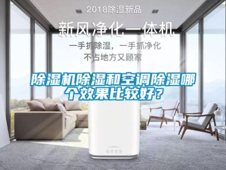 企業新聞除濕機除濕和空調除濕哪個效果比較好？