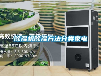 企業新聞除濕機除濕方法分類家電
