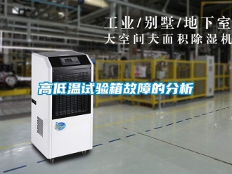 常見問題高低溫試驗(yàn)箱故障的分析