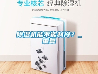 行業新聞除濕機能不能制冷？_重復