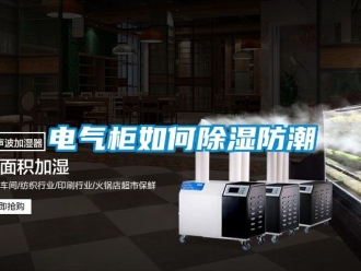 企業新聞電氣柜如何除濕防潮