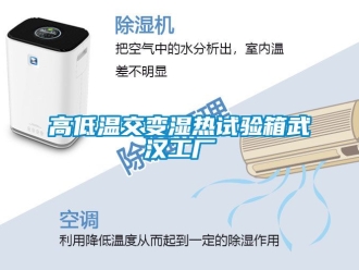 常見問題高低溫交變濕熱試驗箱武漢工廠