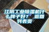 江陰工業(yè)除濕機什么牌子好？ 返回列表頁