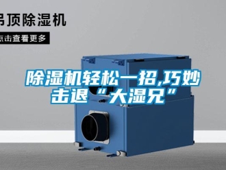 企業新聞除濕機輕松一招,巧妙擊退“大濕兄”