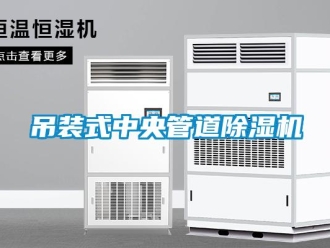 企業新聞吊裝式中央管道除濕機