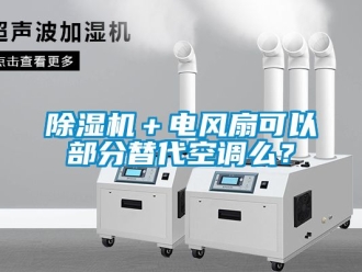 企業新聞除濕機＋電風扇可以部分替代空調么？