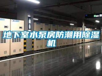 企業(yè)新聞地下室水泵房防潮用除濕機(jī)